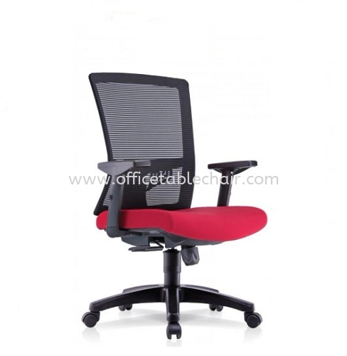 NIMO 2 MEDIUM BACK ERGONOMIC MESH OFFICE CHAIR WITH HEIGHT ADJUSTABLE ARMREST 2MB