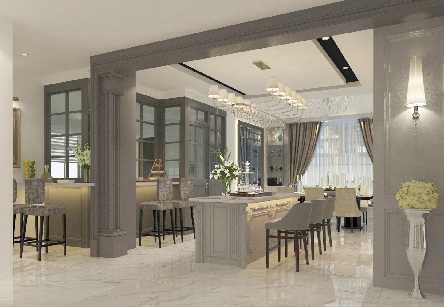 Dry Kitchen Design