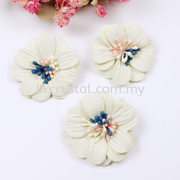 Handmake Flower, Code 75#, Color 36#, 5pcs/pkt Handmake Flower  Kuala Lumpur (KL), Malaysia, Selangor, Klang, Kepong Wholesaler, Supplier, Supply, Supplies | K&K Crystal Sdn Bhd