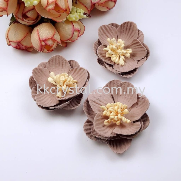 Handmake Flower, Code 77#, Color 70#, 5pcs/pkt Handmake Flower  Kuala Lumpur (KL), Malaysia, Selangor, Klang, Kepong Wholesaler, Supplier, Supply, Supplies | K&K Crystal Sdn Bhd