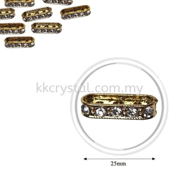 Fashion Rhinestone Diverter, S8620 Gold Crystal 18mm, 20pcs/pkt (BUY 1 GET 1 FREE) Fashion Rhinestone Diverter  Jewelry Findings Kuala Lumpur (KL), Malaysia, Selangor, Klang, Kepong Wholesaler, Supplier, Supply, Supplies | K&K Crystal Sdn Bhd