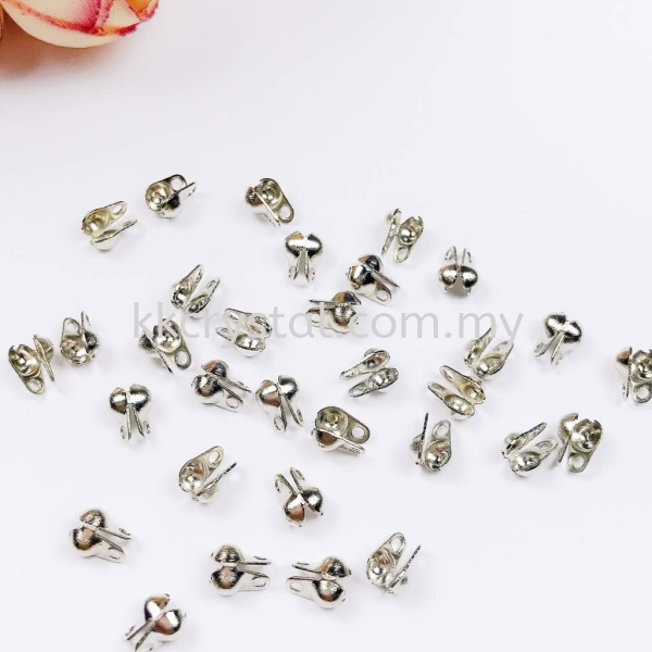 Beads Tip, Double Loop, Plated, 019012 Bead Tips Jewelry Findings Kuala Lumpur (KL), Malaysia, Selangor, Klang, Kepong Wholesaler, Supplier, Supply, Supplies | K&K Crystal Sdn Bhd