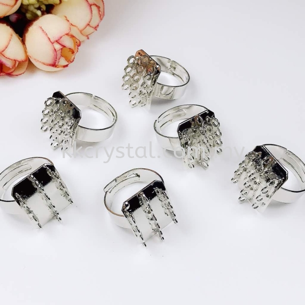 Ring with 14 Holes, Plated, 004017, 6pcs/pack Ring Base Jewelry Findings Kuala Lumpur (KL), Malaysia, Selangor, Klang, Kepong Wholesaler, Supplier, Supply, Supplies | K&K Crystal Sdn Bhd