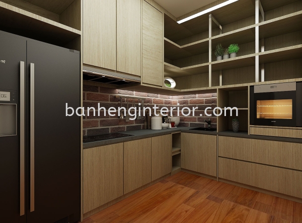 KITCHEN Kitchen Design  Johor Bahru (JB), Johor, Skudai Service, Renovation, Construction | Ban Heng Interior Design Sdn Bhd