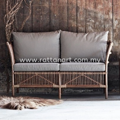 RATTAN SOFA PIANO - 2 SEATER