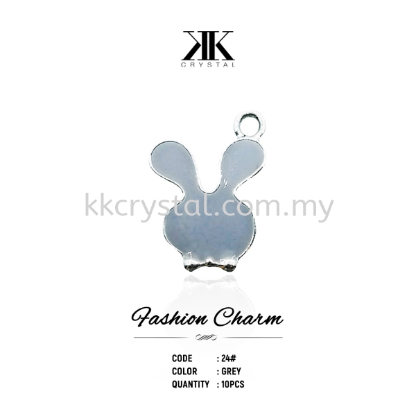 Fashion Charm, Code 24# Grey, 10pcs/pack Scarf Charm Kuala Lumpur (KL), Malaysia, Selangor, Klang, Kepong Wholesaler, Supplier, Supply, Supplies | K&K Crystal Sdn Bhd