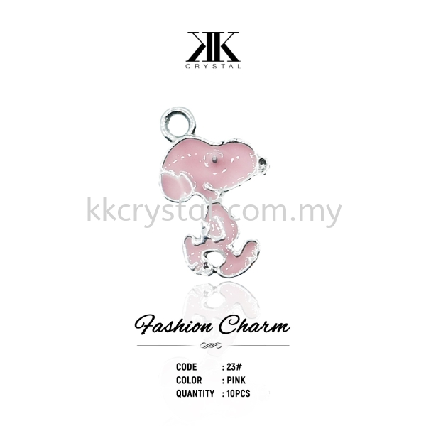 Fashion Charm, Code 23# Pink, 10pcs/pack Scarf Charm Kuala Lumpur (KL), Malaysia, Selangor, Klang, Kepong Wholesaler, Supplier, Supply, Supplies | K&K Crystal Sdn Bhd