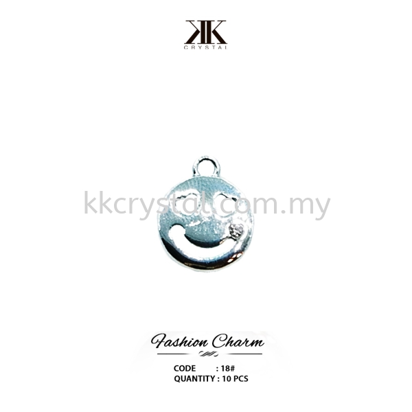 Fashion Charm, Code 18# Silver, 10pcs/pack Scarf Charm Kuala Lumpur (KL), Malaysia, Selangor, Klang, Kepong Wholesaler, Supplier, Supply, Supplies | K&K Crystal Sdn Bhd