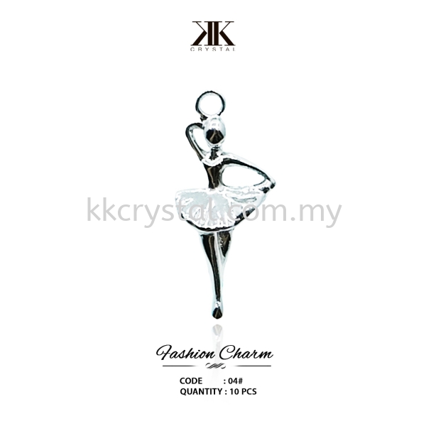 Fashion Charm, Code 04# Silver, 10pcs/pack Scarf Charm Kuala Lumpur (KL), Malaysia, Selangor, Klang, Kepong Wholesaler, Supplier, Supply, Supplies | K&K Crystal Sdn Bhd