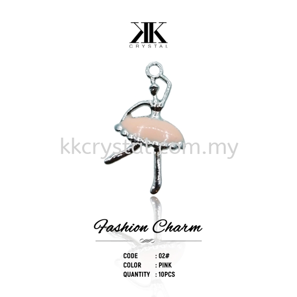 Fashion Charm, Code 02# Pink, 10pcs/pack Scarf Charm Kuala Lumpur (KL), Malaysia, Selangor, Klang, Kepong Wholesaler, Supplier, Supply, Supplies | K&K Crystal Sdn Bhd