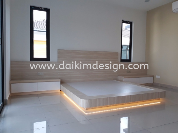 Bed design 011 Bed design Kulai Johor Bahru JB Design | Daikim Design