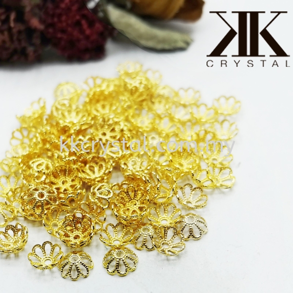 Beads Cap, X165/8mm, Gold Plating, 650837 Beads Cap (Kelopak)   Jewelry Findings Kuala Lumpur (KL), Malaysia, Selangor, Klang, Kepong Wholesaler, Supplier, Supply, Supplies | K&K Crystal Sdn Bhd