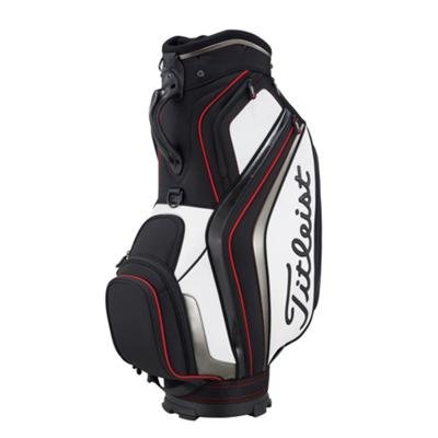 Titleist Professional Cart Bag Tb6ctpf-016 Black/White/Red