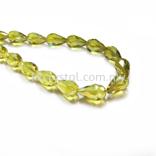 Crystal China, Teardrop 10mm, B36 Citrine AB Teardrop 10mm Beads Kuala Lumpur (KL), Malaysia, Selangor, Klang, Kepong Wholesaler, Supplier, Supply, Supplies | K&K Crystal Sdn Bhd