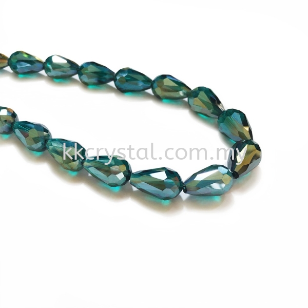 Crystal China, Teardrop 10mm, B51 Blue Zircon AB Teardrop 10mm Beads Kuala Lumpur (KL), Malaysia, Selangor, Klang, Kepong Wholesaler, Supplier, Supply, Supplies | K&K Crystal Sdn Bhd