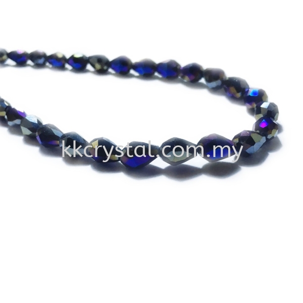 Crystal China, Teardrop 06mm, B44 Jet AB Teardrop 06mm Beads Kuala Lumpur (KL), Malaysia, Selangor, Klang, Kepong Wholesaler, Supplier, Supply, Supplies | K&K Crystal Sdn Bhd