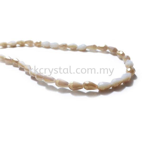 Crystal China, Teardrop 04mm, B287 Golden Shadow Alabaster AB Teardrop 04mm Beads Kuala Lumpur (KL), Malaysia, Selangor, Klang, Kepong Wholesaler, Supplier, Supply, Supplies | K&K Crystal Sdn Bhd