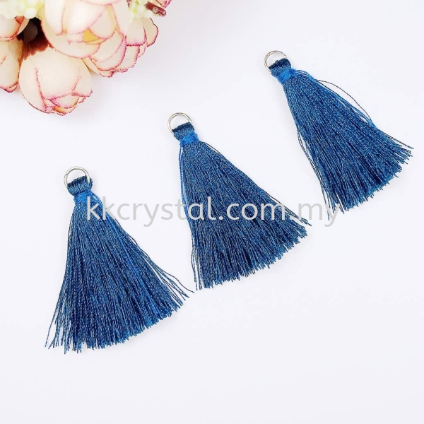 Tassel, Code 03#, Color 65#, 5.5cm, Indicolite, 10pcs/pack Tassel Jewelry Findings Kuala Lumpur (KL), Malaysia, Selangor, Klang, Kepong Wholesaler, Supplier, Supply, Supplies | K&K Crystal Sdn Bhd