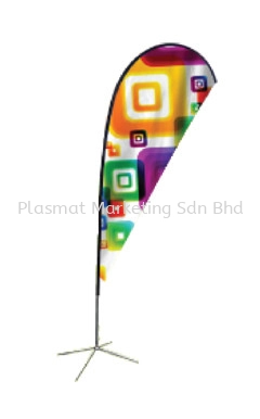 FLAG BANNER 3METER (SF3B) - TEAR DROP SHAPE