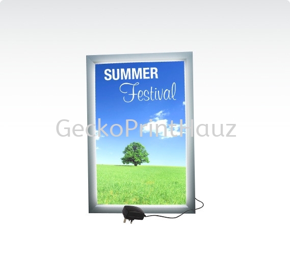  LED Snap Frame Display System Selangor, Seri Kembangan, Malaysia, Kuala Lumpur (KL) Service, Supplier, Supply | Gecko Print Hauz Sdn Bhd