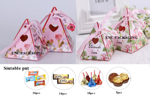 Triangle gift box Triangle gift box Door Gift Penang (Pulau Pinang), Butterworth, Malaysia. Manufacturer, Supplier, Supply, Supplies | ENC Packaging Enterprise