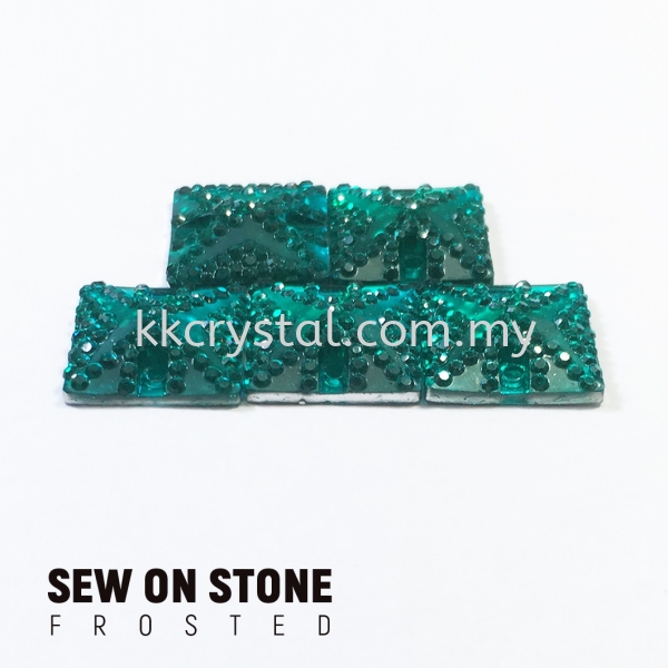 Sew On Stone, Frosted Print, 01# Square, 14x14mm, Color 25#, 5pcs/pack (BUY 1 GET 1 FREE) Sew On Stone, Frosted Print Sew On Kuala Lumpur (KL), Malaysia, Selangor, Klang, Kepong Wholesaler, Supplier, Supply, Supplies | K&K Crystal Sdn Bhd