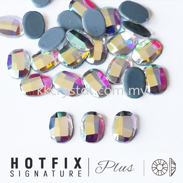 Signature PLUS, Special Shape, Code 828# Graphic Flat Back, 6x8mm, Crystal AB, 144pcs/pkt Hotfix Signature PLUS - Special Shape Hotfix Kuala Lumpur (KL), Malaysia, Selangor, Klang, Kepong Wholesaler, Supplier, Supply, Supplies | K&K Crystal Sdn Bhd