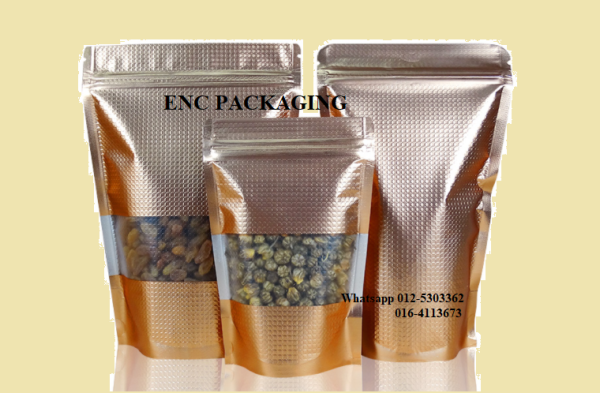 Gold line bag (120mm x 200mm) Gold line bag Zipper pouch bag Penang (Pulau Pinang), Butterworth, Malaysia. Manufacturer, Supplier, Supply, Supplies | ENC Packaging Enterprise