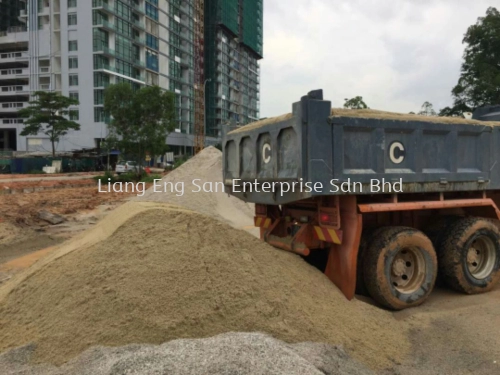 SAND AT SITE