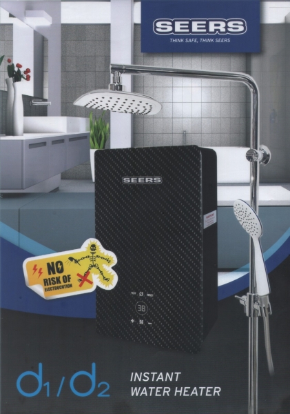 d1 / d2 Instant Water Heater SEERS Johor Bahru JB Malaysia Supply & Install | Super Fast Air Cond & Electrical Sdn. Bhd.