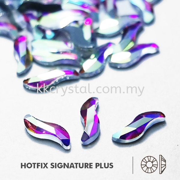 Signature PLUS, Special Shape, Code 818# S Shape Flat Back, 10mm, Crystal AB, 144pcs/pkt Hotfix Signature PLUS - Special Shape Hotfix Kuala Lumpur (KL), Malaysia, Selangor, Klang, Kepong Wholesaler, Supplier, Supply, Supplies | K&K Crystal Sdn Bhd