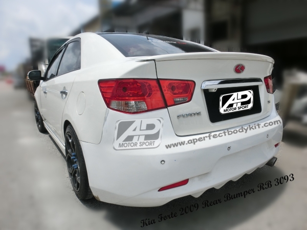 Kia Forte 2009 Rear Bumper  Forte Kia Johor Bahru JB Malaysia Body Kits | A Perfect Motor Sport