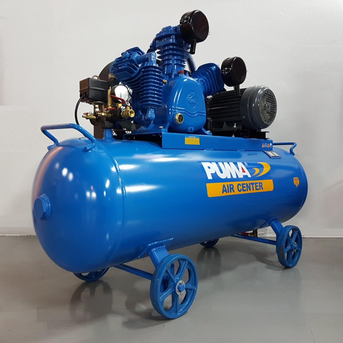 Taiwan Puma TK-50-250 5HP 250L 12bar High Pressure Air Compressor ID30347  Puma Air Compressor