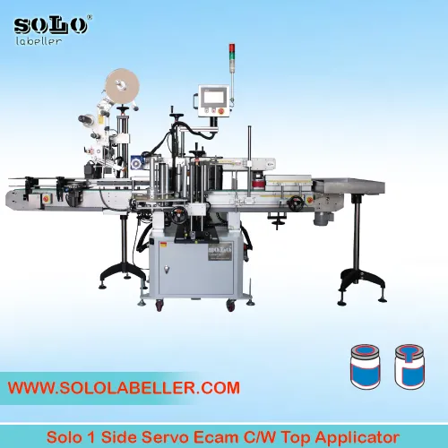 One(1) Side Servo Ecam with Top Applicator Labelling Machine (Customized Machine)