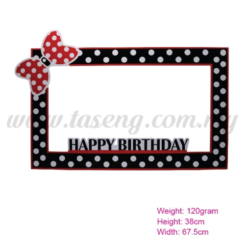 Photo Booth Frame (HB) Black (P-BF-01BK)