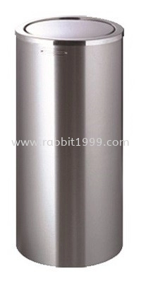 STAINLESS STEEL SWING TOP BIN - LD-RFT-085/S