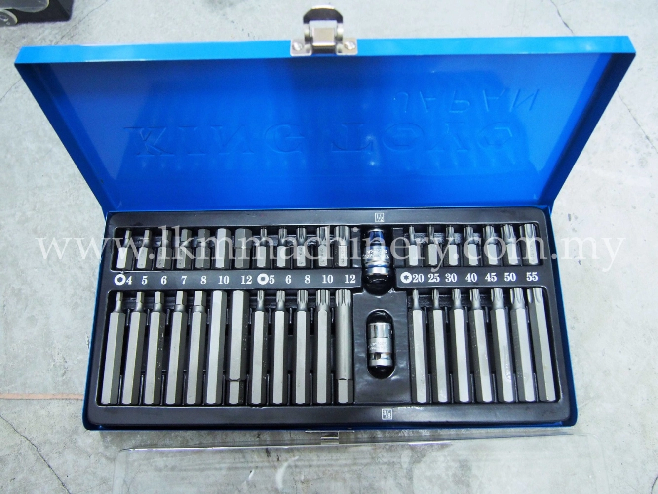 King Toyo 40pc Power Bit Set