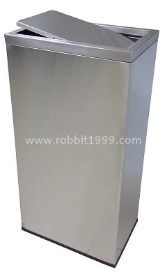 STAINLESS STEEL SWING TOP BIN - LD-RFT-065/S