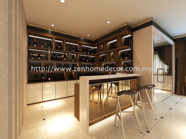  Built in bar counter Built in works Furniture & Renovation Selangor, Malaysia, Kuala Lumpur (KL), Puchong, Shah Alam Supplier, Suppliers, Supply, Supplies | Zen Home Decor