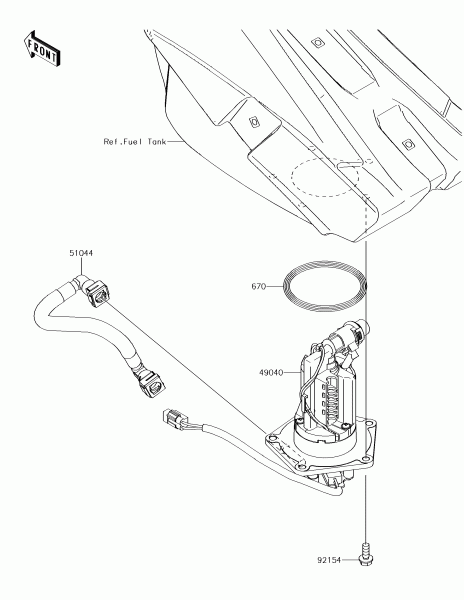 FUEL PUMP KX450F 2017 Parts Diagrams KAWASAKI PARTS Kuala Lumpur (KL), Malaysia, Selangor Dealer, Supplier, Supply, Supplies | MotorSim Sdn Bhd