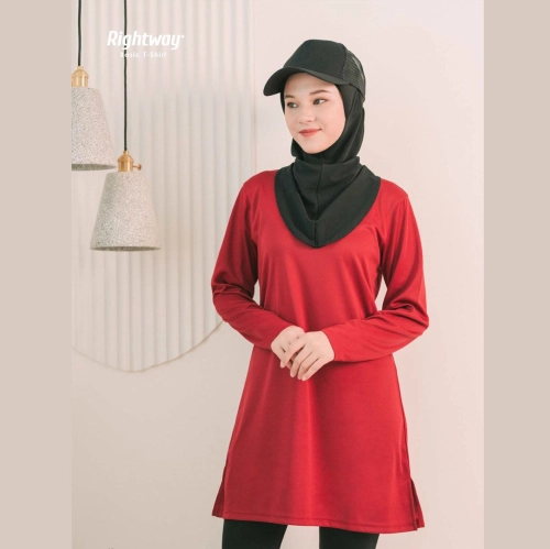 QDM 56 Basic Quick Dry Muslimah T-Shirt