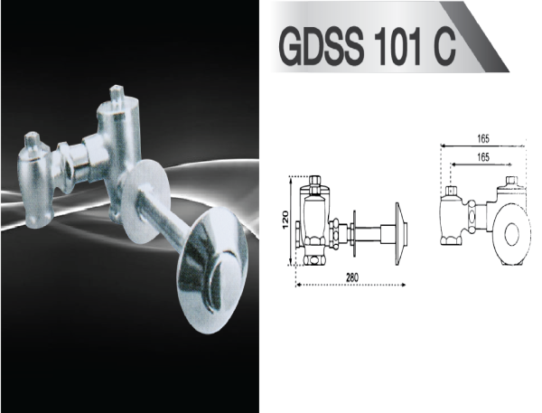 WC Flush Valve - Concealed Type Flush Valve / Piston Malaysia, Selangor, Kuala Lumpur (KL), Banting Supplier, Suppliers, Supply, Supplies | Goldolphin (M) Sdn Bhd