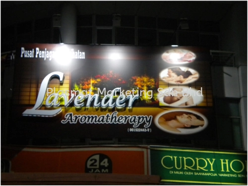 Billboard Aromatherapy Spa Signage