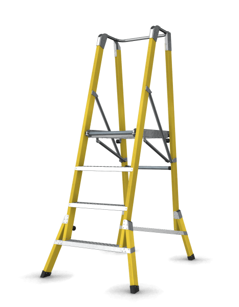 Branach WorkMaster 450mm Step Platform Branach Safety Platform Ladder Selangor, Malaysia, Kuala Lumpur (KL), Shah Alam Supplier, Suppliers, Supply, Supplies | Safety Solutions (M) Sdn Bhd