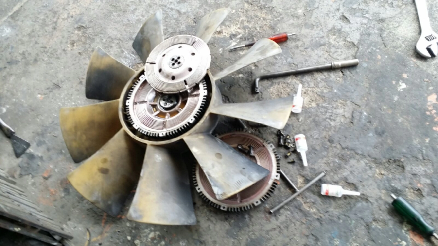 REPAIR FAN CLUTCH NISSAN GE13 