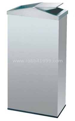 STAINLESS STEEL SWING TOP BIN - RFT-056/S