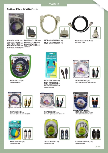 Cables Cables Penang, Malaysia, Butterworth Distributor, Supplier, Supply, Supplies | Guan Seng Hing Electronics Sdn Bhd