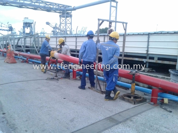  Main Line Fire Figting System Johor Bahru (JB), Malaysia, Selangor, Kuala Lumpur (KL), Shah Alam Supplier, Supply, Supplies, Service | TF Engineering Services Sdn Bhd