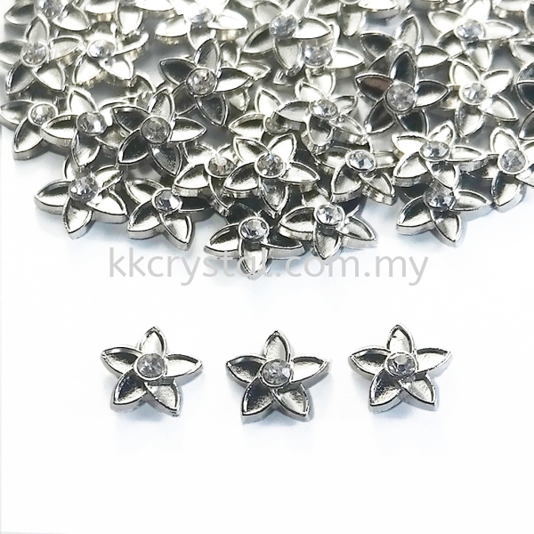 Iron On Metal, Code 18-02#, 8# Silver, 50pcs/pack  Iron On Metal Iron on Metal / Patch Kuala Lumpur (KL), Malaysia, Selangor, Klang, Kepong Wholesaler, Supplier, Supply, Supplies | K&K Crystal Sdn Bhd