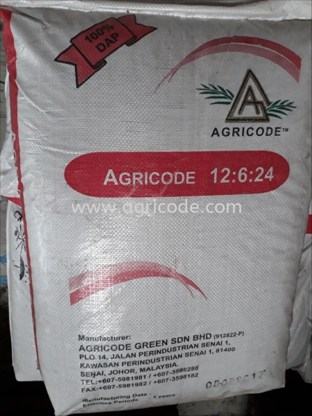 AGRICODE COMPUND FERTILIZER  NPK 12:6:24 Compound Fertilizer Series Johor Bahru (JB), Johor. Supplier, Suppliers, Supply, Supplies | Agricode Green Sdn Bhd